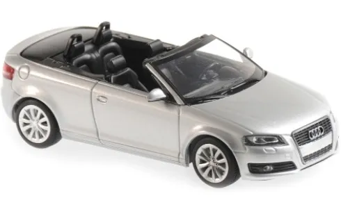 Audi A3 Cabriolet, silber, 2007, 1:43, Maxichamps