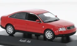 Audi A6, rot, 1997, 1:43, Maxichamps