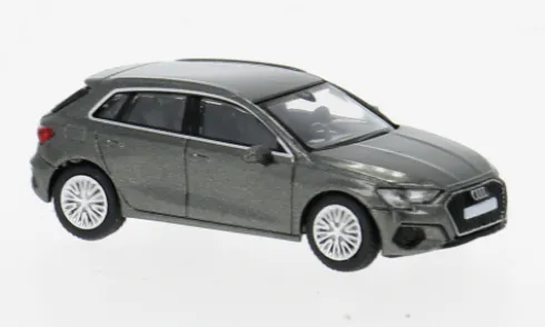 Audi A3 (8Y), dunkelgrau, 2022, 1:87, PCX87