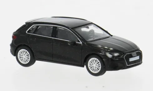 Audi A3 (8Y), schwarz, 2022, 1:87, PCX87