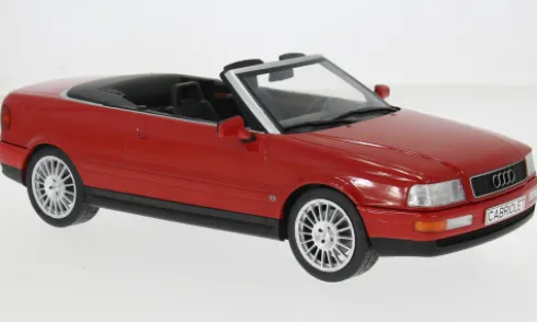 Audi Cabriolet, rot, 1991, 1:18, MCG