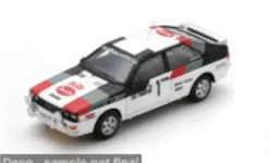 Audi quattro, Rally Monte Carlo, 1982, #1, H.Mikkola/A.Hertz, 1:43, Spark
