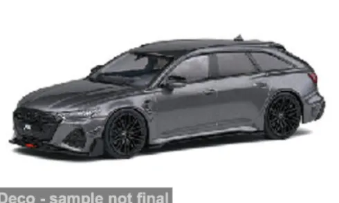 Audi RS6 R Daytona, anthrazit, 2020, 1:43, Solido