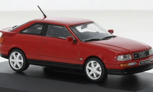 Audi S2 Coupe, rot, 1993, 1:43, Solido
