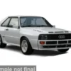 Audi Sport quattro, weiss, 1985, 1:24, Bburago