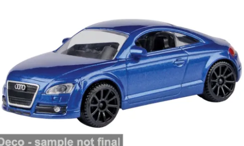 Audi TT, blau, 1:43, Motormax
