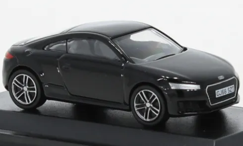 Audi TT Coupe, schwarz, 1:76, Oxford