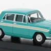Austin Cambridge, helltürkis/weiss, 1:76, Oxford