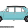 Austin 1300 GT, türkis, 1:76, Oxford