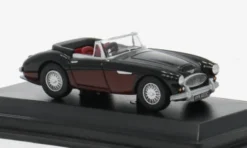 Austin Healey 3000, schwarz/rot, 1:76, Oxford