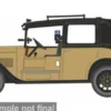 Austin Low Loader, Taxi Fawn, 1:76, Oxford