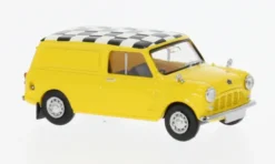 Austin Mini Countryman, gelb, 1960, Checkered Flag, 1:87, Brekina