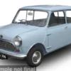 Austin Seven Super de Luxe, hellblau, 1960, 1:12, Sun Star