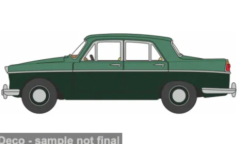 Austin Westminster A110, dunkelgrün/grün, 1:76, Oxford