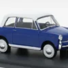 Autobianchi Bianchina Berlina Coupe, blau/weiss, 1962, 1:43, Schuco / Pro.R
