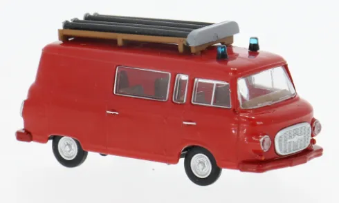 Barkas B 1000 Halbbus, 1962, Feuerwehr, 1:87, Brekina