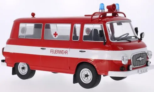 Barkas B 1000 Kleinbus, 1965, Feuerwehr, 1:18, MCG