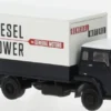 Bedford TK Koffer, 1960, General Motors, 1:87, Brekina