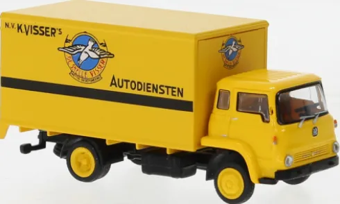Bedford TK Koffer, 1971, Visser Autodienst, 1:87, Brekina
