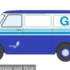 Bedford CF, Eastern Gas, 1:76, Oxford
