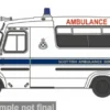 Bedford CF Hanlon, Ambulance Scottish Ambulance Service, 1:76, Oxford