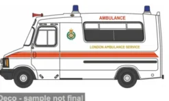 Bedford CF Hanlon, weiss, Ambulance London Ambulance Service (OFAH), 1:76, Oxford