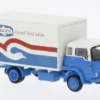 Bedford TK Koffer, 1971, Birds Eye, 1:87, Brekina