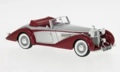 Bentley Mark VI 6 3/4 Liter Drophead ch B122DA, rot/silber, 1949, 1:43, Kess