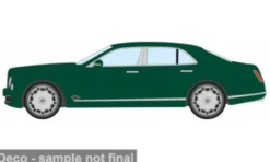 Bentley Mulsanne, dunkelgrün, 1:76, Oxford