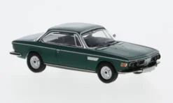 BMW 2800 CS (E9), dunkelgrün, 1968, 1:87, Minichamps