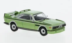 BMW 3.0 CSL, hellgrün, 1973, 1:87, Minichamps