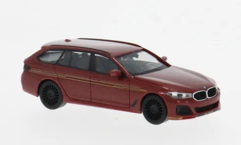 BMW Alpina B5 Touring, dunkelrot, 1:87, Herpa