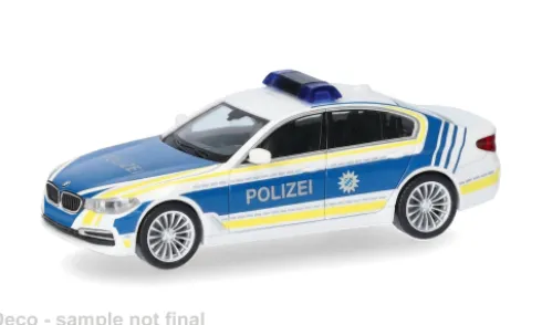 BMW 5er, Polizei Bayern, 1:87, Herpa