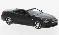 BMW M6 Cabrio, schwarz, 2015, 1:87, Minichamps