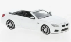 BMW M6 Cabrio, weiss, 2015, 1:87, Minichamps