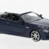 BMW M6 Cabriolet, blau, 2015, 1:87, Minichamps
