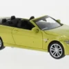 BMW M4 Cabriolet, gelb, 2015, 1:87, Minichamps