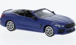 BMW M8 Competiton Cabriolet (G14), blau, 2019, 1:87, Minichamps