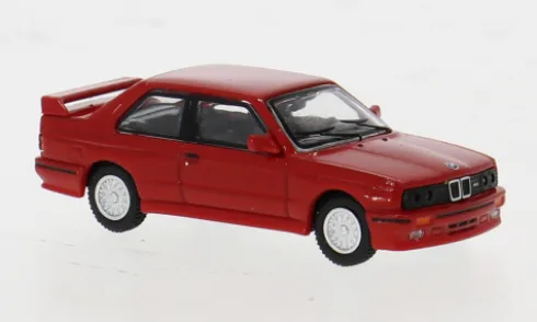 BMW M3 (E30), rot, 1986, 1:87, Minichamps