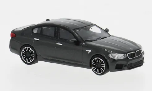 BMW M5 (F90), grau, 2018, 1:87, Minichamps