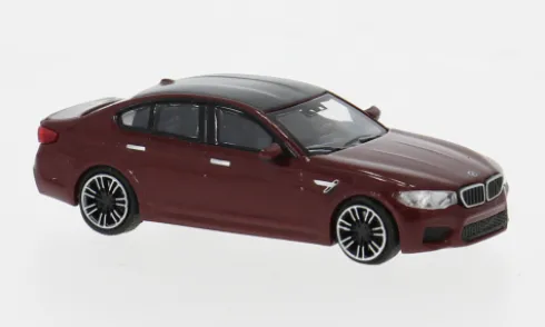 BMW M5 (F90), rot, 2018, 1:87, Minichamps