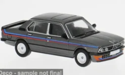 BMW M535i (E12), dunkelgrau/Dekor, 1980, 1:87, PCX87