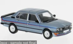 BMW M535i (E12), hellblau/Dekor, 1980, 1:87, PCX87