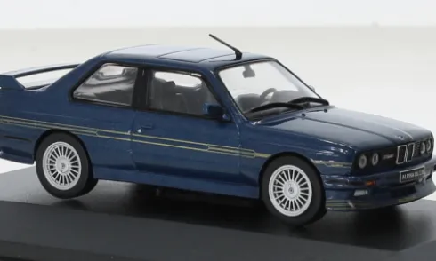 BMW Alpina B6 3.5S (E30), blau, 1989, 1:43, Solido