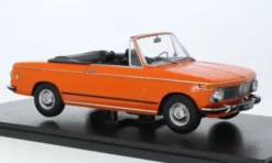 BMW 1600-2 Cabriolet, orange, 1968, 1:18, KK Scale