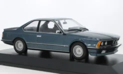 BMW 635 CSI, dunkeltürkis, 1982, 1:18, Minichamps