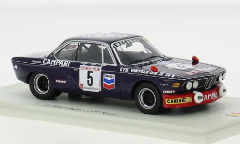 BMW 3.0 CSi, 24h Spa, 1975, #5, J.Sauvage/J-P.Rieu, 1:43, Spark