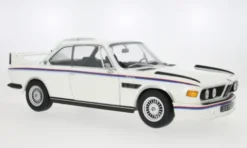 BMW 3.0 CSL (E9), weiss/Dekor, 1973, 1:12, KK Scale