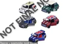 BMW 5er Set: Mini Cooper, 1:64, Majorette