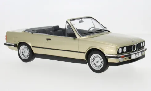 BMW 325i (E30) Cabriolet, beige, 1985, 1:18, MCG